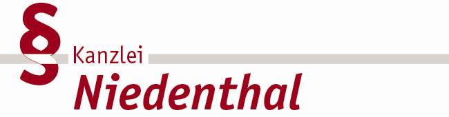 Banner Kanzlei Niedenthal